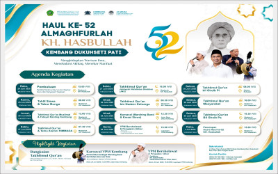 RANGKAIAN HAUL KE-52 ALMAGHFURLAH KH. HASBULLAH RESMI DIGELAR, MENGHIDUPKAN WARISAN ILMU DAN MENELADANI AKHLAK