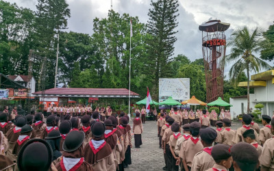 PERKEMAHAN SEHARI MTs MADARIJUL HUDA TAHUN 2025 DI LOKASI WISATA TAMAN KYAI LANGGENG