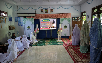 MTs Madarijul Huda Gelar Ujian Praktek Ubudiyah Tahun Pelajaran 2025/2026